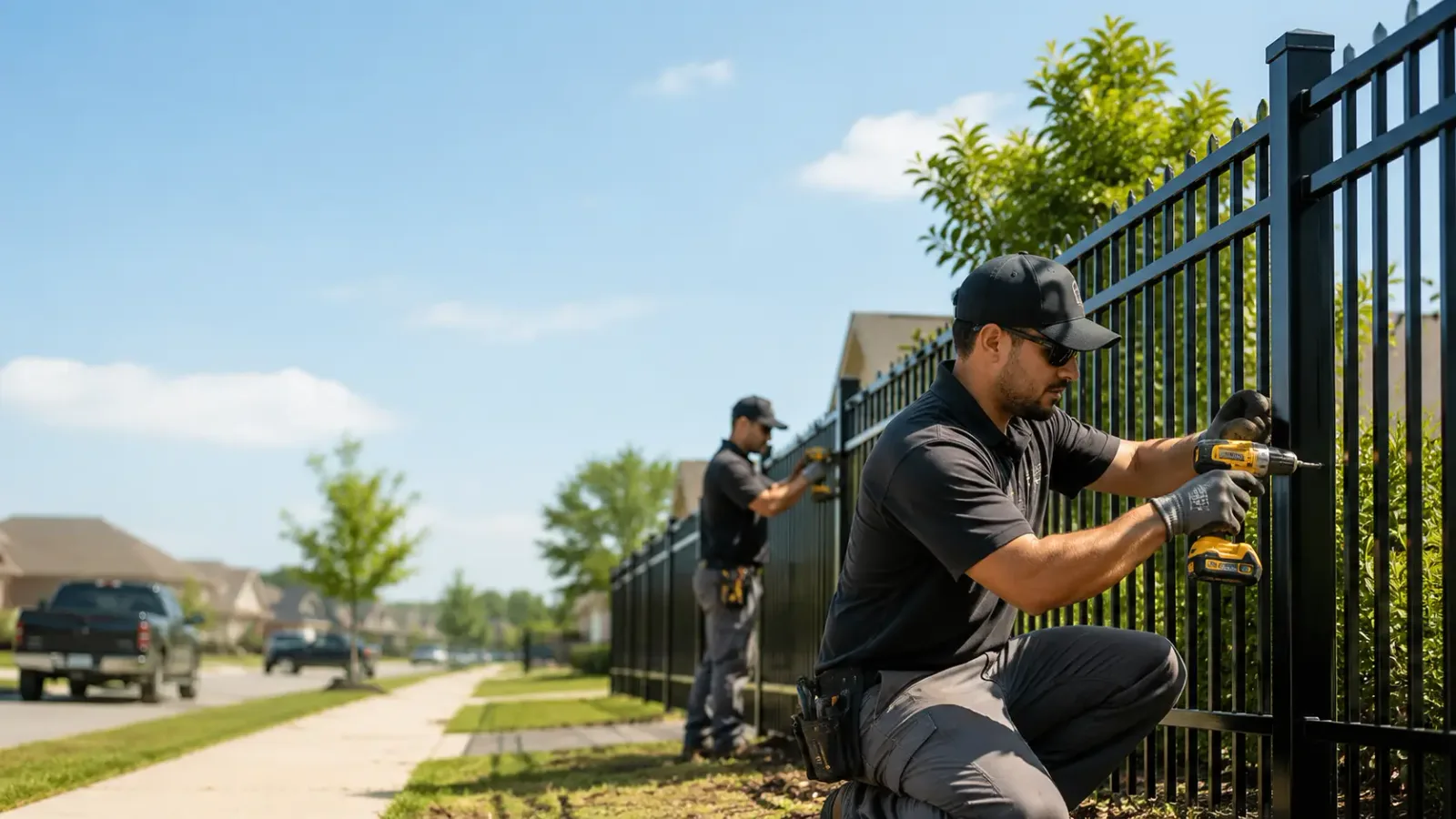 Metal Fence Installation in Asbury, WV